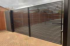 0116 Electric Double Driveway Gates