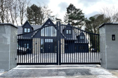 0127 Electric Double Driveway Gates